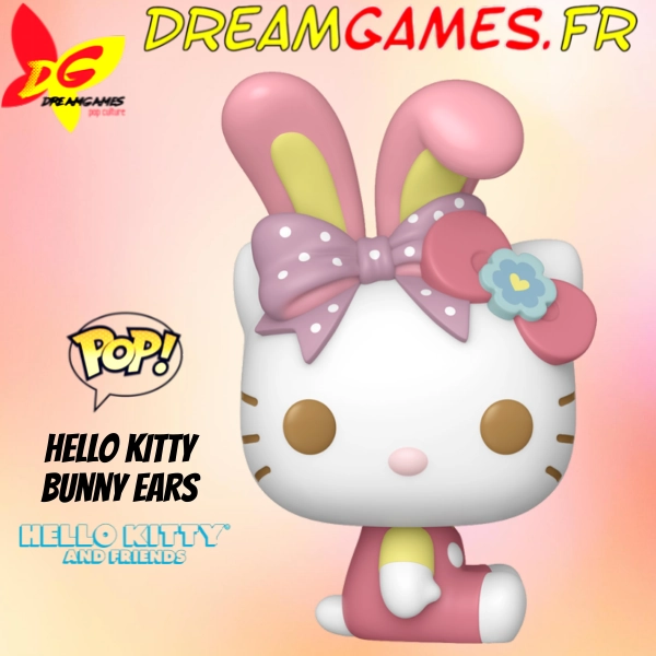 Figurine Funko Pop Hello Kitty 130 with Bunny Ears