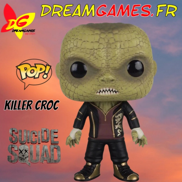 Figurine Funko Pop Killer Croc 102 Suicide Squad