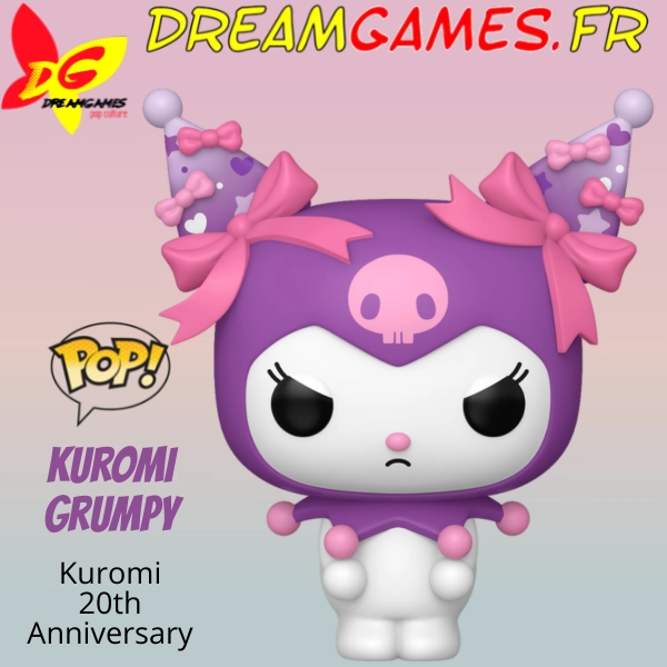 Figurine Funko Pop Kuromi 119 Grumpy 20th anniversary