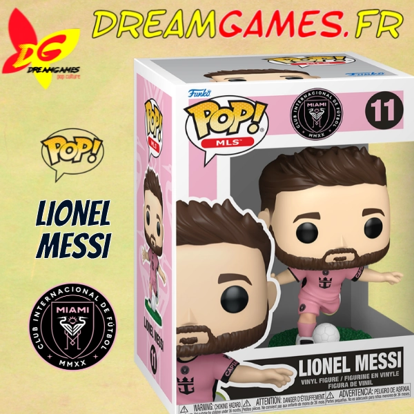 Figurine Funko Pop Lionel Messi 11 MLS Inter Miami - Image 2