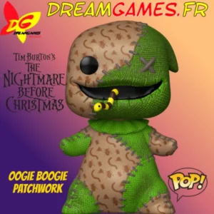 Funko Pop Oogie Boogie 1634 | Patchwork Disney | Neuf | DreamGames.fr