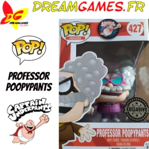 Funko Pop Professor Poopypants 427 | Captain Underpants | Neuf | DreamGames.fr