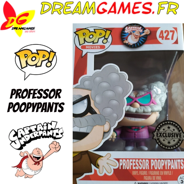 Funko Pop Professor Poopypants 427 Captain Underpants
