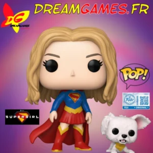 Funko Pop Supergirl 633 with Krypto | Special Edition | Neuf | DreamGames.fr