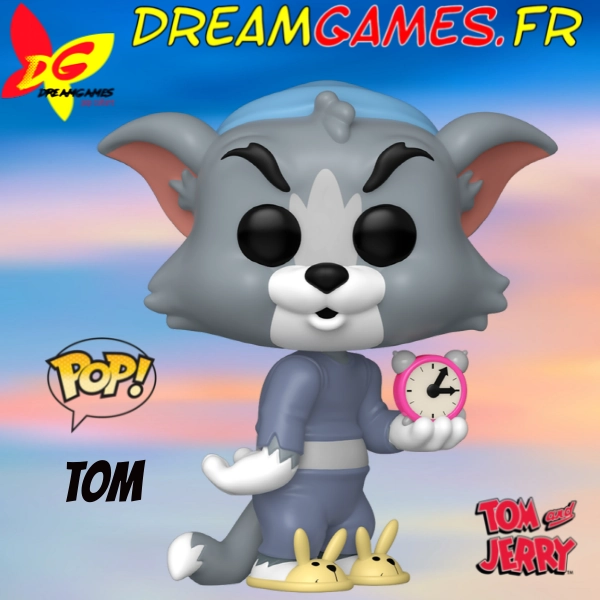 Figurine Funko Pop Tom 2006 with Clock Tom and Jerry
