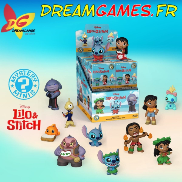 Figurine Lilo & Stitch Mystery Minis Boîte mystère