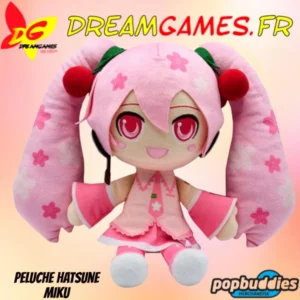 Peluche Sakura Miku 25 cm | Popbuddies | Officielle | DreamGames.fr