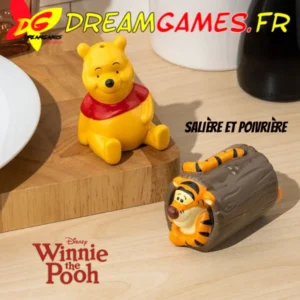 Salière et Poivrière Winnie l'Ourson & Tigrou | Céramique Paladone | Neuf