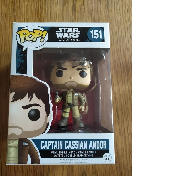 Funko Pop Captain Cassian Andor 151 Star Wars Rogue One - Image 3