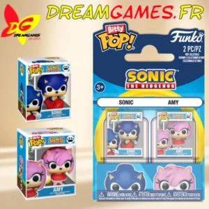 Bitty Pop! Sonic & Amy 2-Pack | DreamGames