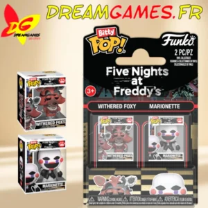 Bitty Pop! FNAF Withered Foxy & Marionette 2-Pack | DreamGames