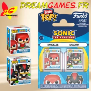 Bitty Pop! Sonic Knuckles & Shadow with Emerald | DreamGames