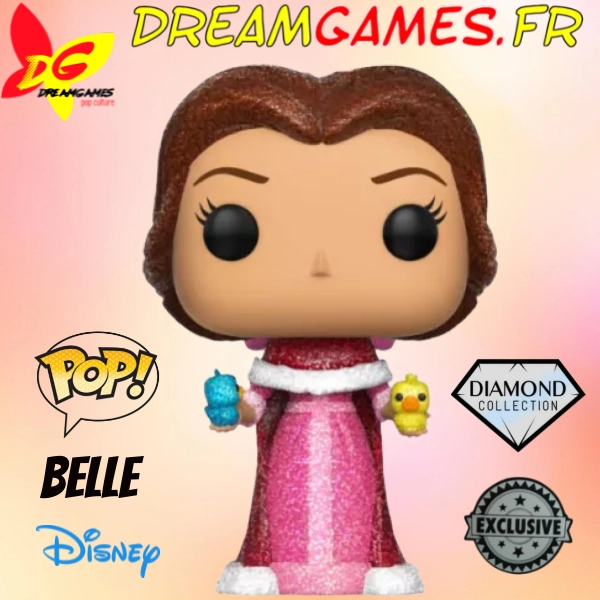 Figurine Funko Pop Belle 241 Diamond Beauty and the Beast
