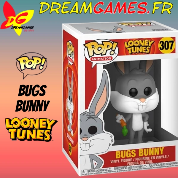 Figurine Funko Pop Bugs Bunny 307 Looney Tunes - Image 2