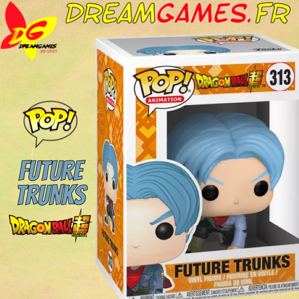 Figurine Funko Pop Future Trunks 313 Dragon Ball Super - Image 2