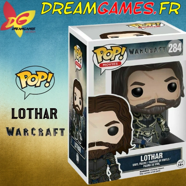 Figurine Funko Pop Lothar 284 Warcraft - Image 2