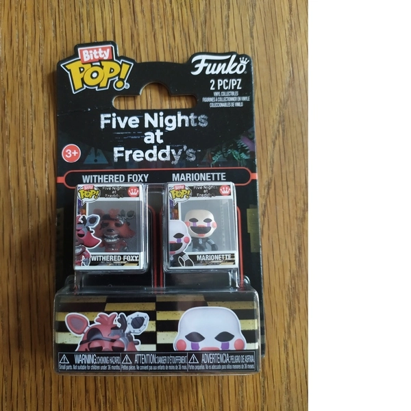 Funko Bitty Pop Withered Freddy et Marionette FNAF - Image 2