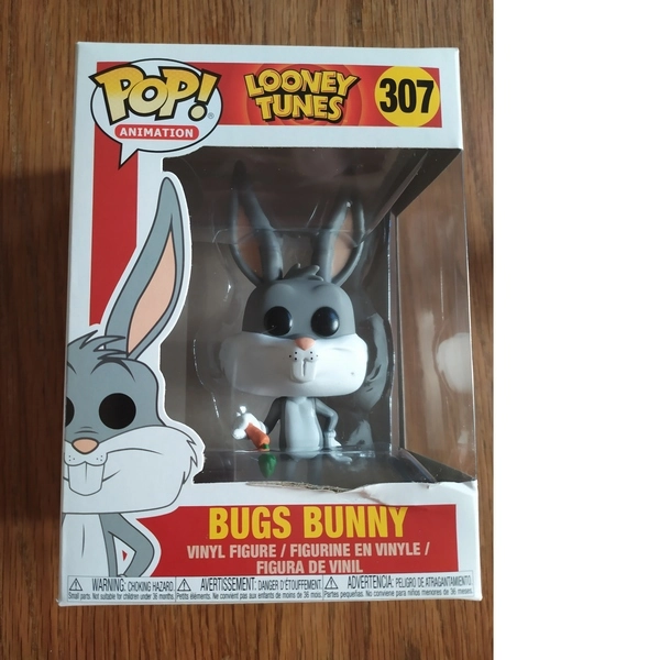Funko Pop Bugs Bunny 307 Looney Tunes Figurine