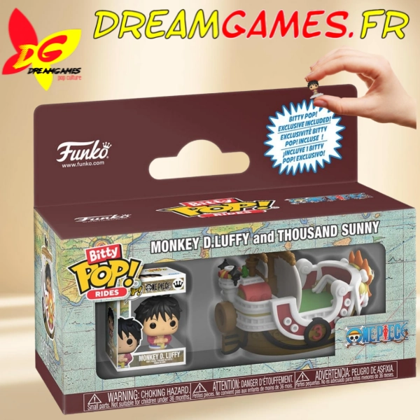 Funko Bitty Pop Luffy and Thousand Sunny One Piece