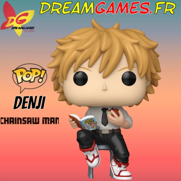 Figurine Funko Pop Denji reading 2377 Chainsaw Man