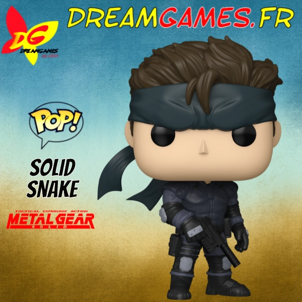 Figurine Funko Pop Solid Snake 1297 Metal Gear Solid