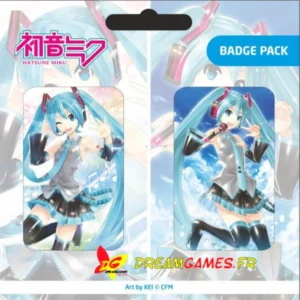 Pack 2 Badges Hatsune Miku - Art by KEI | PopBuddies