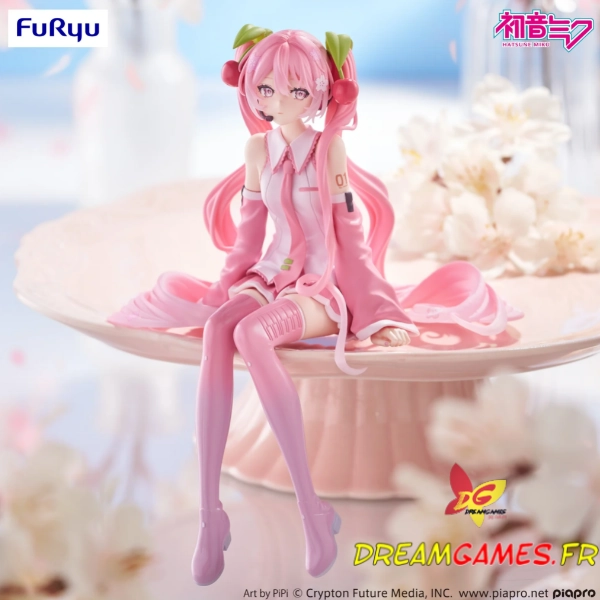 Figurine Sakura Miku Noodle Stopper Hatsune Miku Furyu