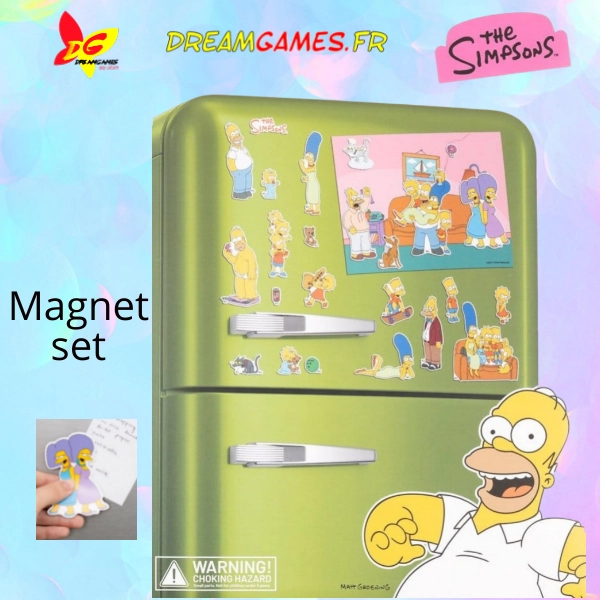 Les Simpson Set de magnets Famille 25 pièces