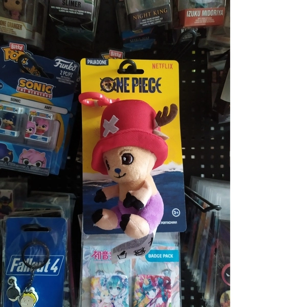 Peluche Porte-clé ou bag clip Tony Tony Chopper One Piece - Image 2