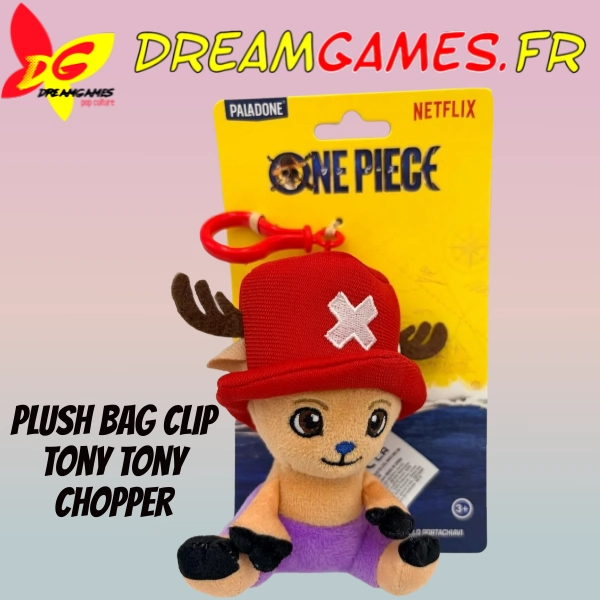 Peluche Porte-clé ou bag clip Tony Tony Chopper One Piece
