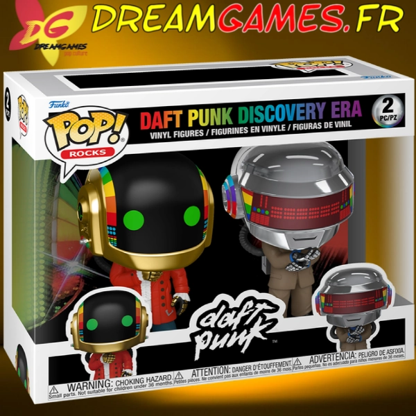 Funko Pop 2 pack Daft Punk Discovery Era