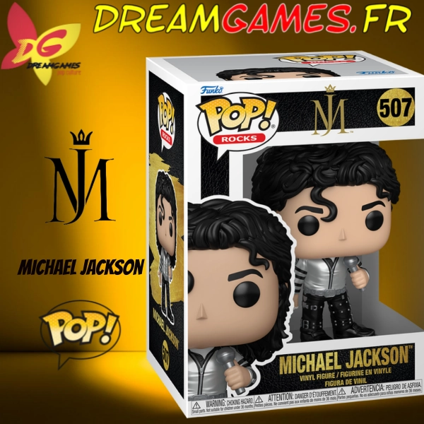 Figurine Funko Pop Michael Jackson 507 Bad Tour - Image 2
