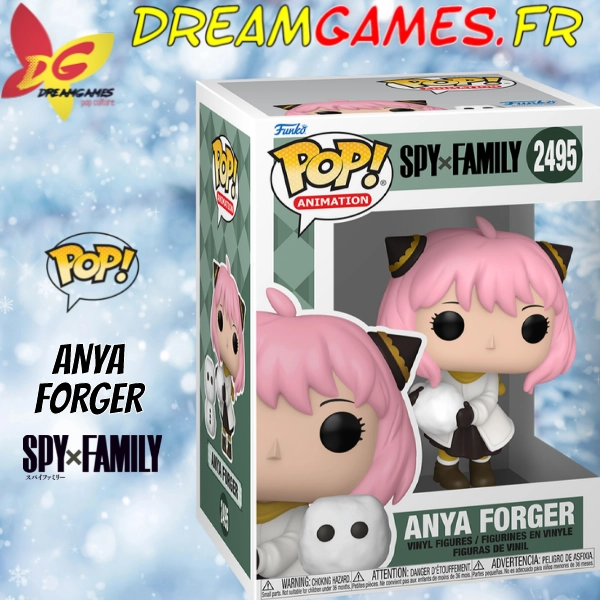 Figurine Funko Pop Anya Forger 2495 Holiday Spy x Family - Image 2