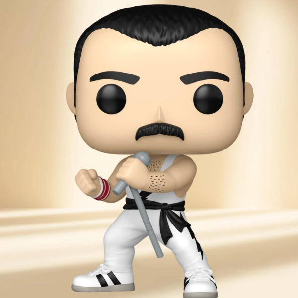 Funko Pop Freddie Mercury n°496 White Singlet Queen Pop Rocks