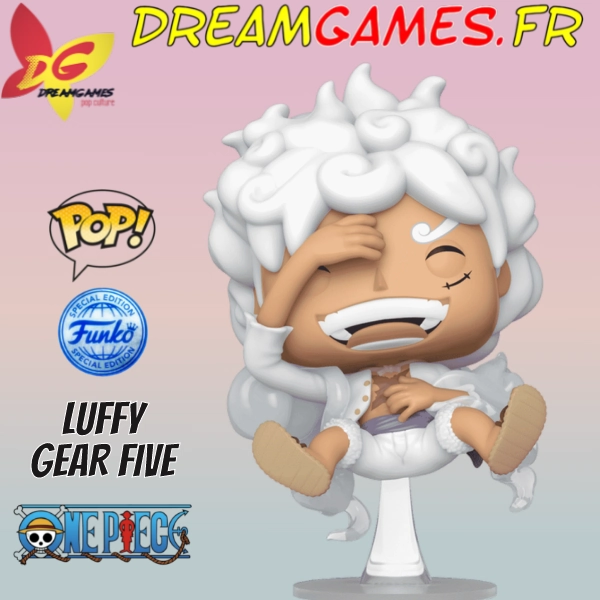 Figurine Funko Pop Luffy Gear Five 1621 Laughing One Piece