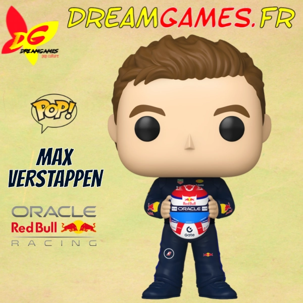 Figurine Funko Pop Max Verstappen 17 Holding Helmet