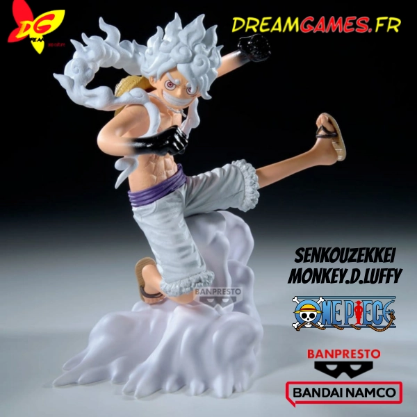Figurine Monkey D. Luffy Gear 5 Senkouzekkei One Piece