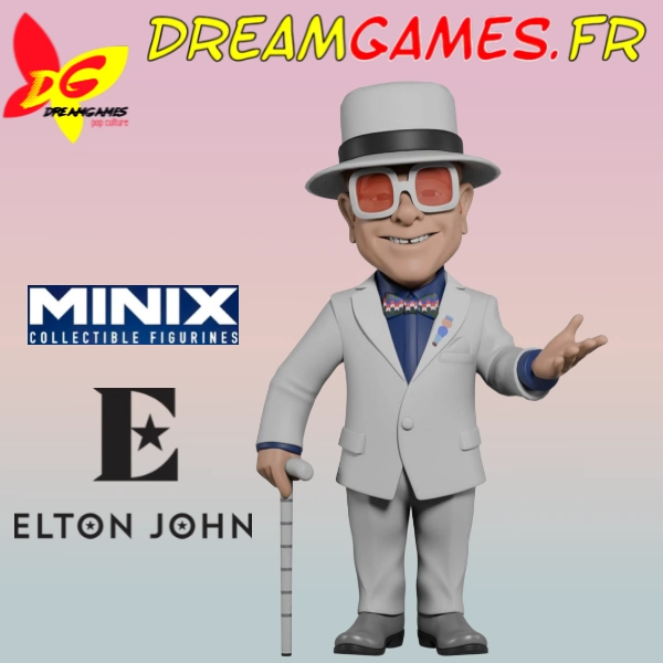 Figurine Minix Elton John 133 Greatest Hits