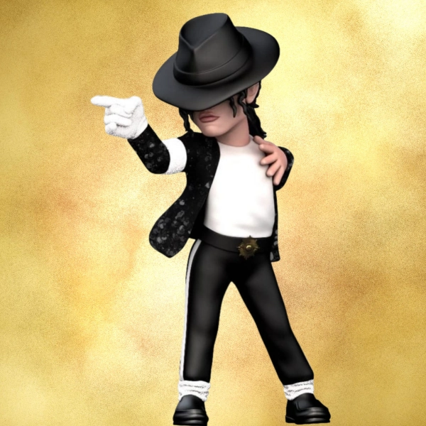 Figurine Minix Michael Jackson n°117 Billie Jean Music
