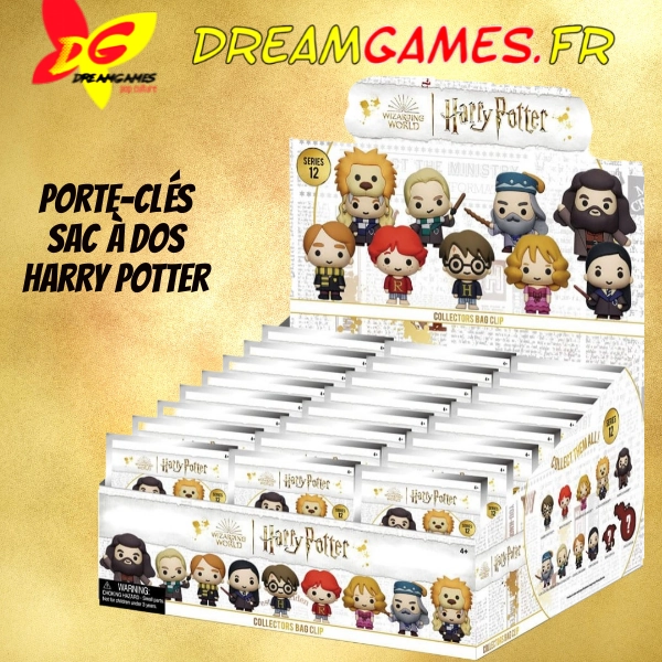 Porte-clés sac à dos sachet mystère Harry Potter