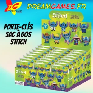 Porte-Clés Mystère 3D Stitch - Série 6 | Monogram / Disney