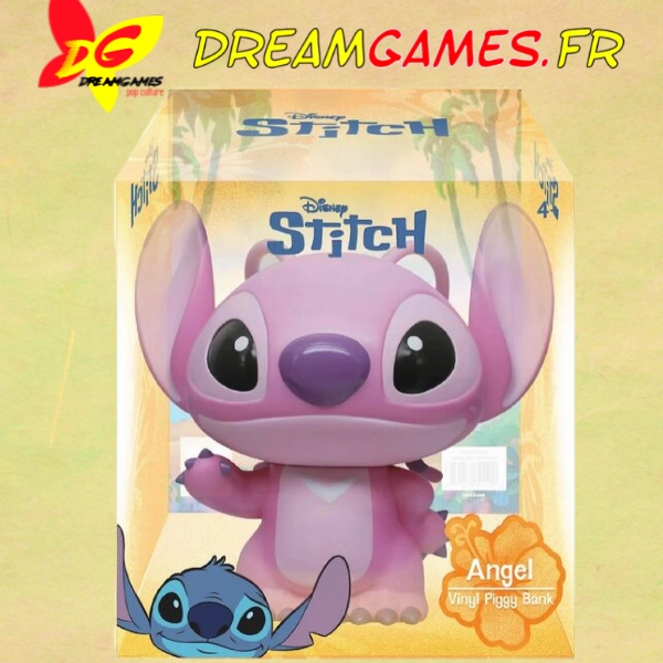Tirelire Angel Disney Stitch Monogram 18 cm