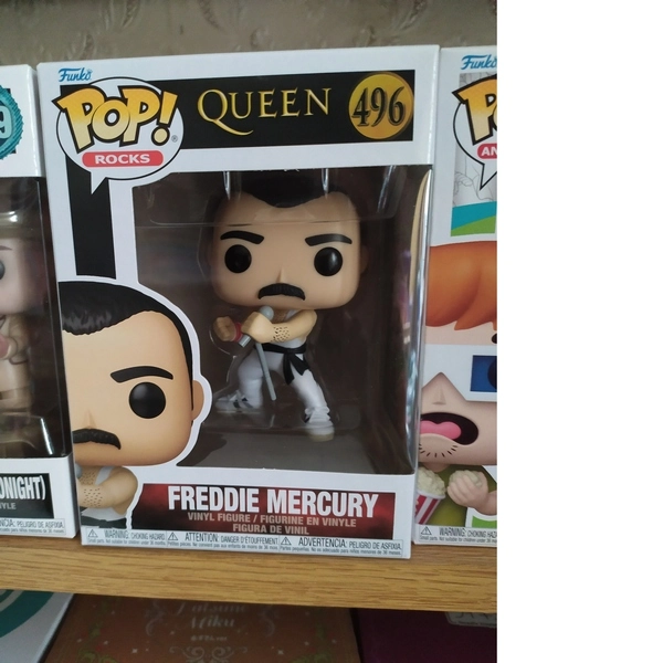 Figurine Funko Pop Freddie Mercury 496 White Singlet Queen - Image 3